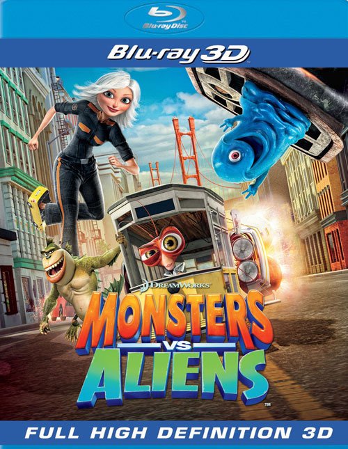 Monsters vs. Aliens (Blu-ray + Digital Copy) 