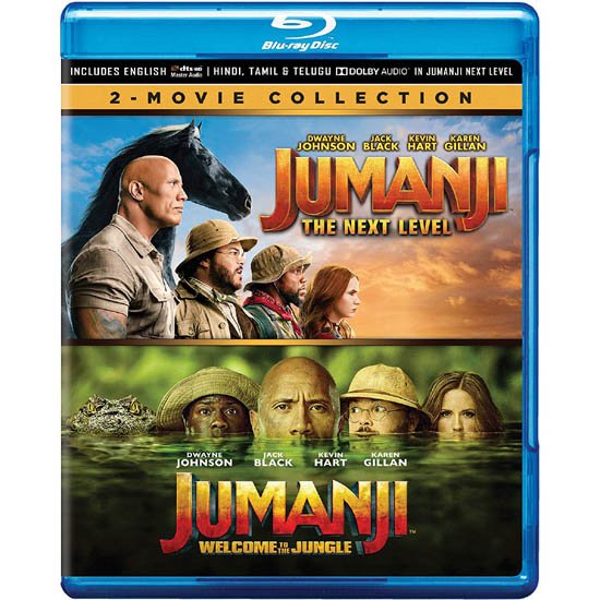 2922 Jumanji: Welcome to the Jungle + Jumanji: The Next Level (Blu-ray) - Image 1