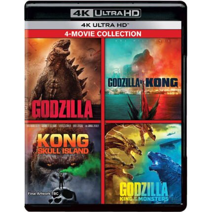 Godzilla vs. Kong + Godzilla: King of the Monsters + Kong: Skull Island + Godzilla (2014) (4K UHD)
