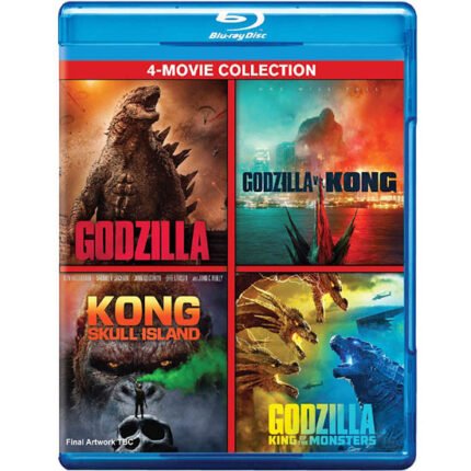 Godzilla vs. Kong + Godzilla: King of the Monsters + Kong: Skull Island + Godzilla (2014) (Blu-ray)