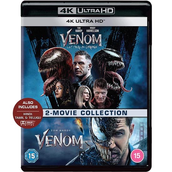 3600-1 Venom 2 Movie Collection - Venom & Venom: Let There Be Carnage (4K UHD) - Image 1