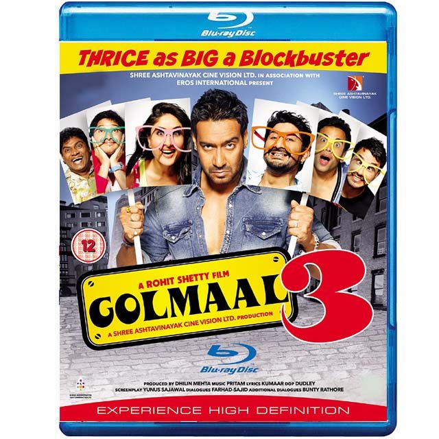 3653 Golmaal 3 (Blu-ray) - Image 1