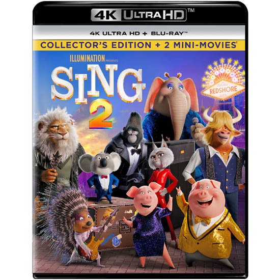 3704-1 Sing 2 (4K UHD + Blu-ray) - Image 1