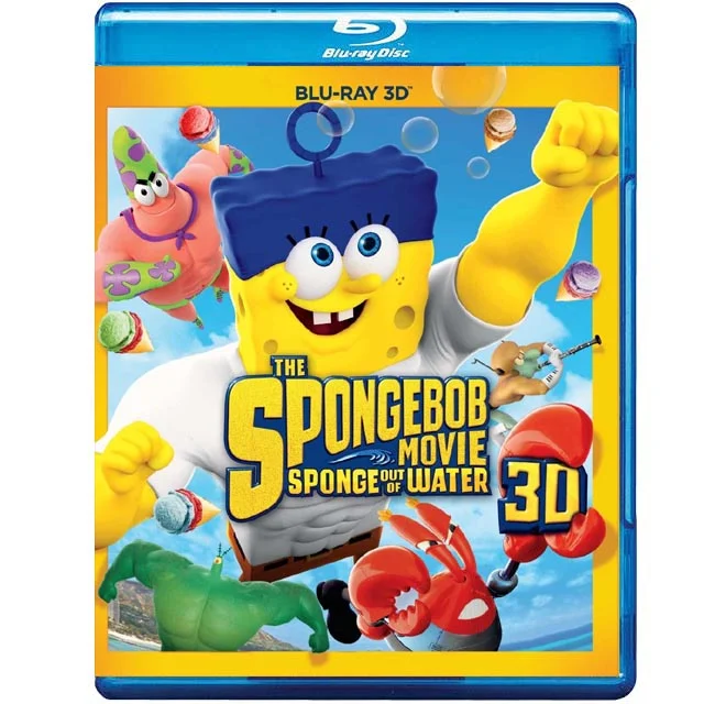 1335-3dbd The SpongeBob Movie: Sponge Out of Water (Blu-ray 3D + BD) - Image 1