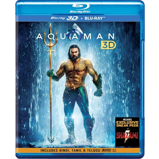 2426-1 Aquaman (Blu-ray 3D + BD) - Image 1