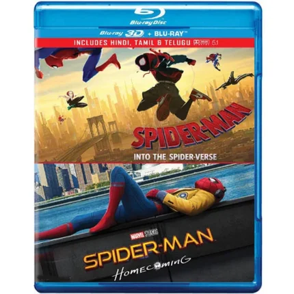 Spider-Man: Into the Spider-Verse + Spider-Man: Homecoming (Blu-ray 3D)
