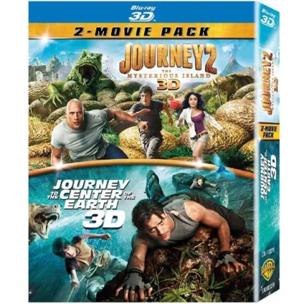 Journey to the Center of the Earth & Journey 2: The Mysterious Island (Blu-ray 3D)